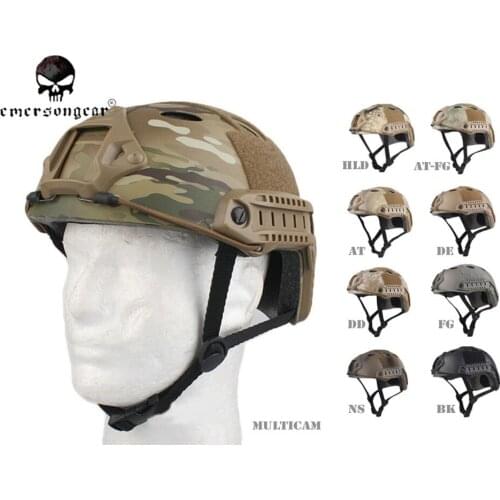 EMERSON FAST Helmet PJ TYPE Military Airsoft Combat EM8811