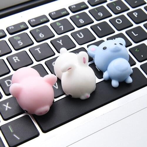 Cute Mochi Squishy Cat Squeeze Healing Fun Kids Kawaii Toy Stress Reliever Decor animal Noverty Toys Stop Stress