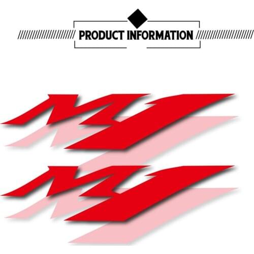 Motorcycle reflective waterproof logo rim decal fuel tank tires are suitable for yamaha m1 M1