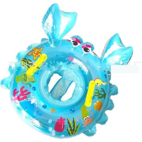 New Baby Inflatable Swimming Seat Creative New Children Crab Seat Hairy Crab Swimming Protective Gear Baby Supplies