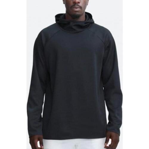 Autumn Winter New Black White Grey Hooded Sportswear Men Breathable Long Sleeve Sports Hoodies Plus Size 165