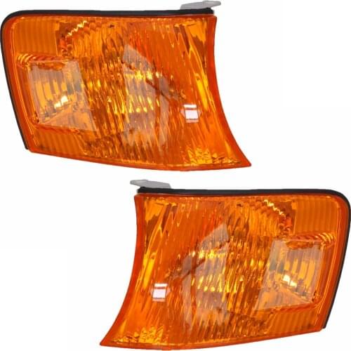 Front Turn Signal Light For Toyota Chaser Tourer JZX100 1996 1997 1998 1999 2000 Marker Parking Corner Pair Yellow