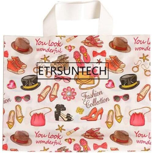 Gift Packaging Bag with Handle Pretty Cosmetic Jewelry Packaging Bag Fashion Clothes Shoes Bag