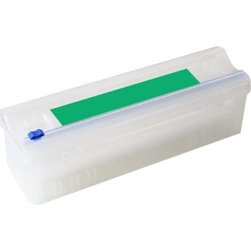 Adjustable Cling Film Cutter Home Food Wrap Dispenser Food Wrap Stretch Clear Cling Wrap Household Economical Slitter