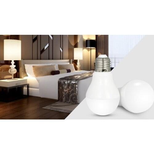 1pcs/lot 6W E27 RF 2.4GHZ/wifi led light bulb Dual white led lamp wireless Smart iphone led lighting for phone ipad AC85V-265V