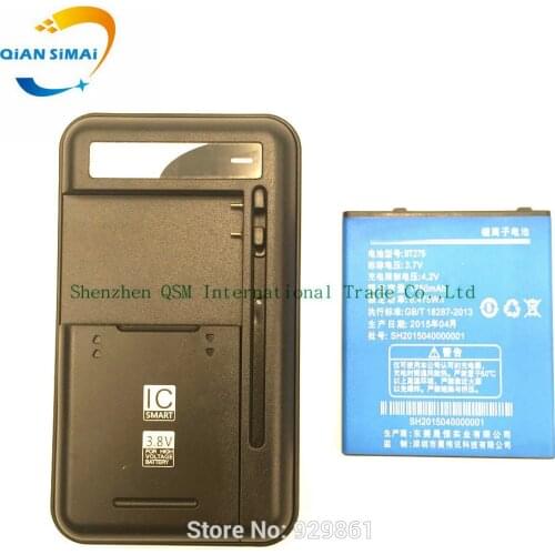 1PCS Universal battery Charger+1PCS BT27S 1750mAh High quality battery For Zopo ZP700 700 BT27S Mobile Phone Battery