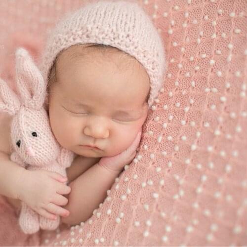 150x100cm Soft Stretch Knit Bobble Baby Photography Backdrops mix color Newborn Photo Props BABY SHOWER GIFT