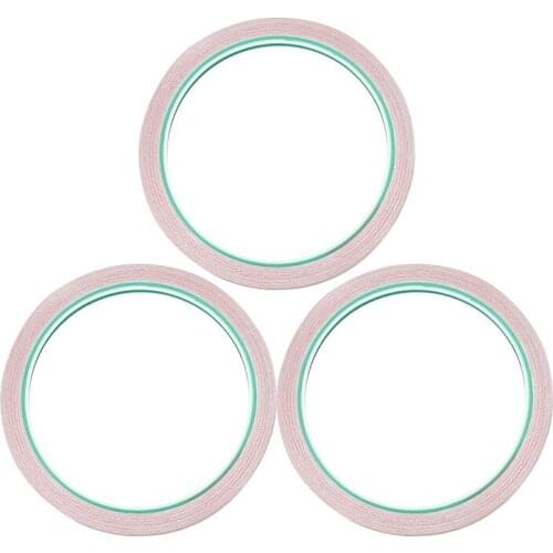 3*10M Copper Foil Tape with Conductive Adhensive EMI Shielding Conductive Adhesive for Stained Glass,Paper Circuits,Electrical R