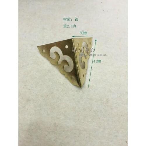 41*30mm Antique fillet Jiuhe Muhe corner flower Corner Wine Box Corner Special offer wholesale