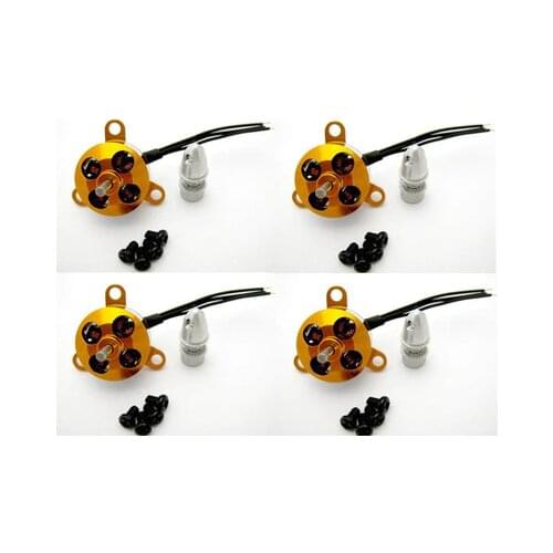 4X A1504 2900KV Brushless 10g Motor,MINI 250 MultiCopter KK Multi-Copter Quad X