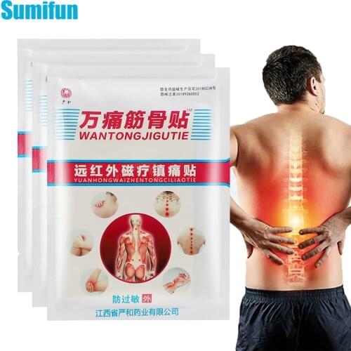 8Pcs Herbal Arthritis Pain Relieving Plaster Chinese Extract Back Neck Shoulder Joint Lumbar Ache Sticker Body Massage Patches