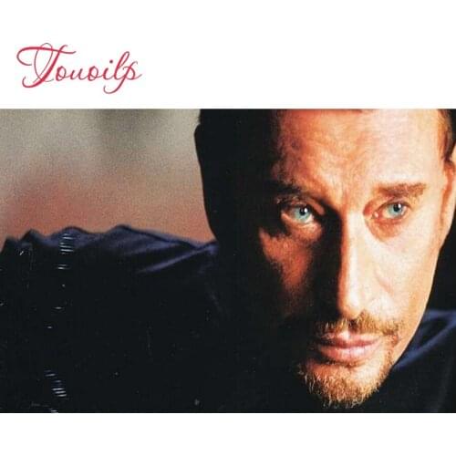 Touoilp 5D DIY Diamond Painting Rock star johnny hallyday spuare&round Diamond Painting Cross Stitch Needlework Home Decorative