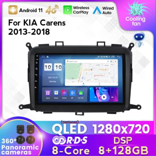 IPS 4G Android 10 Car Radio Multimedia Video Player For Kia carens 2014 2015 2016 2017 WiFi RAM 4G ROM 64G Navigation GPS 2 Din