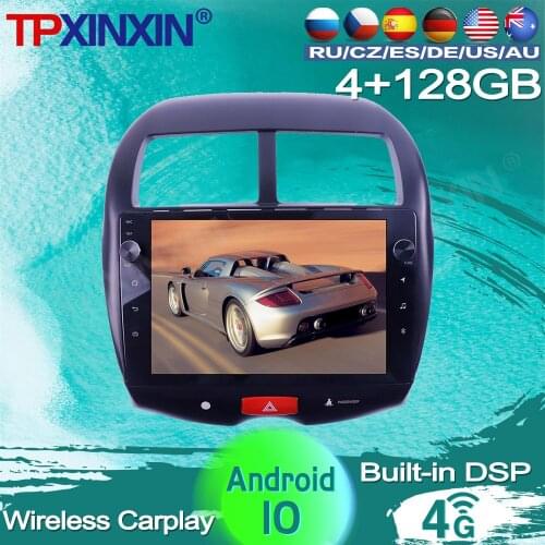 128G For Mitsubishi ASX 2010 - 2016 Android 10 Car Radio Tape Recorder Video Multimedia Player GPS Navigation AI Vioce Control