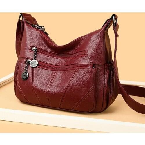 Designer Handbags High Quality Leather Shoulder Bag Large Capacity Tote Bags Women Purses Crossbody Casual Satchels Sac A Main