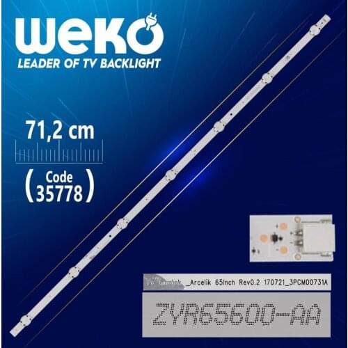 For LG INNOTEK _ ARCELİK 65INCH REV0.2 17021 _ 3 PCM00731A - 71.2 CM 7 LED- (WK-1246)