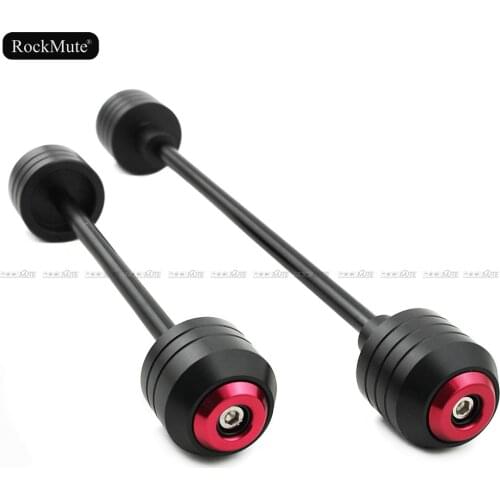 For YAMAHA XJR 1300 1998-2010 Motorcycle Aluminum Alloy POM Front Rear Axle Fork Wheel Protector Sliders Falling Protection