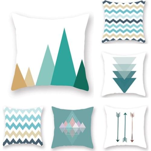 Nordic Cushion Cover Decorative Geometric Cushions Covers Sofa Pillow Case Colorful Decorative Pillows Case Fall Decorations
