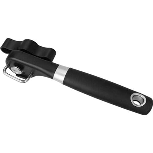 Quality Single Handle Canned Food Safety Can Opener Kitchen Canned Food Plastic Can Opener Handle Bottle Opener