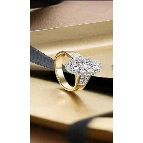 9K Gold Cubic Zircon Ring