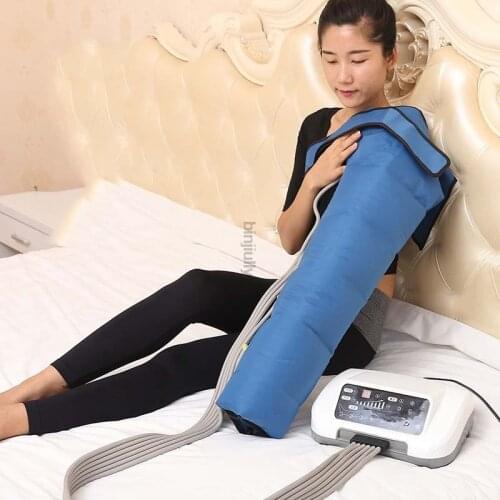 Pressotherapy Air Compression Leg Foot Massager Vibration Infrared Therapy Arm Waist Pneumatic Air wave pressure machine