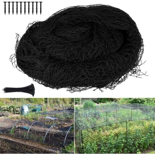 2 X 20M Anti Bird Catcher Netting Net Bird-Preventing Traps Crops Fruit Tree Vegetables Flower Garden Mesh Protect Pest Control