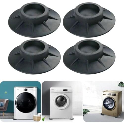 2/4Pcs Multifunction Floor Mat Washing Machine Feet Pad Non Slip Shock Proof Protector Anti-vibration Elasticity Rubber Feet Pad
