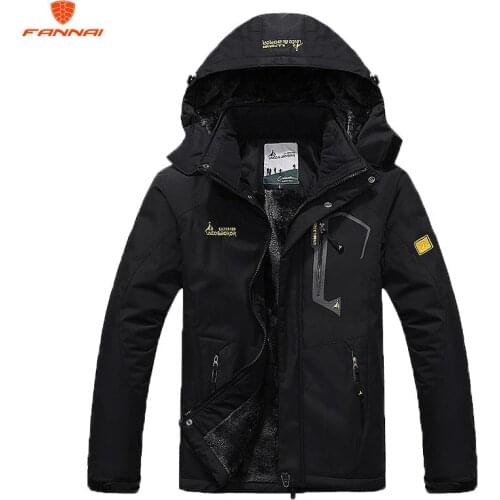 2018 Winter Men Jacket Large Size L-6XL Warm Outwear Winter Jacket Men Windproof Hood Men Jacket Warm Men Parkas