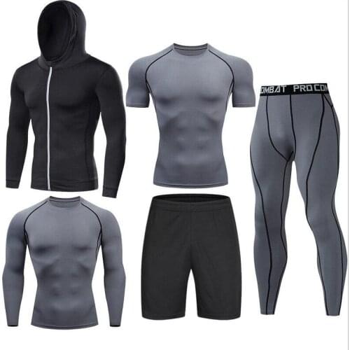 Men Jiu jitsu gi Rashguard Mma T-shirts+pants Sets Bjj GI Muay Thai Boxing Jerseys Long Sleeve Boxeo Clothing Fitness Sport suit