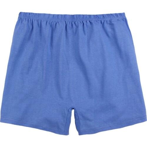 100KG Mens Boxer Panties Big Size 4XL Loose Underpants Cotton Plus Size Soft Elastic Breathable Underwear Boxers Male Shorts