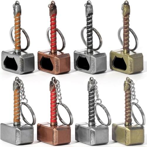 Beer Bottle Openers Multifunction Hammer of Thor Shaped Beer Bottle Opener with Long Handle Bottler Hammer Opener Beer Tools
