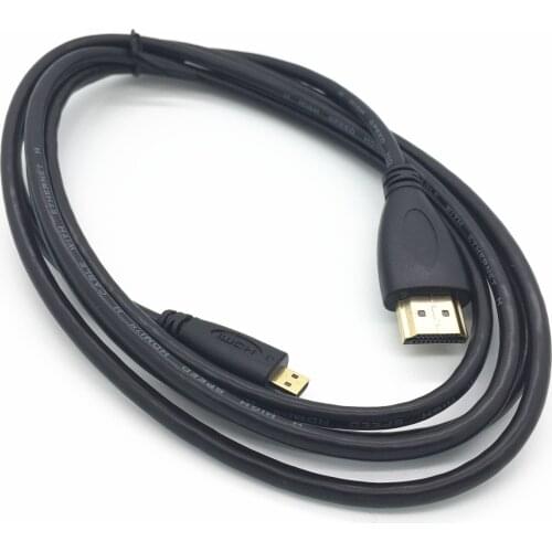 HDMI Male To Micro HDMI Adapter Converter Cable Cord for SAMSUNG NX2000 NX MiniNX300 NX300M NX1000 NX1100