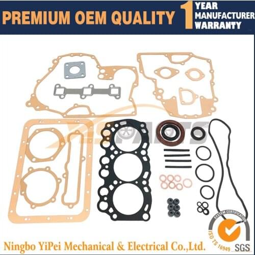 Full Gasket Set for Mitsubishi L3E, MT15, MT15D, MT16, MT16D