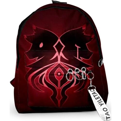Aphmau merch Oxford Fabric One Shoulder Keychain Backpack Printed Casual Student School Bag