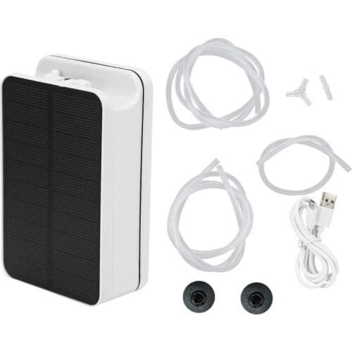 AP002 Solar Powered Air Pump Fish Tanks Solar Power Oxygenator Aerator New