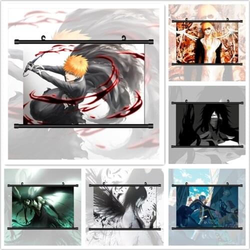 WTQ BLEACH Kurosaki Ichigo Ulquiorra Schiffer Anime Manga Canvas Painting Anime Posters Wall Decor Wall Art Picture Home Decor
