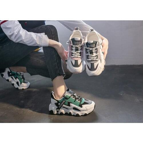 Woman Breathable Ladies Comfortable High Heel fashion shoes New spring and autumn Women Shoes Casual Shoes Women Shoes