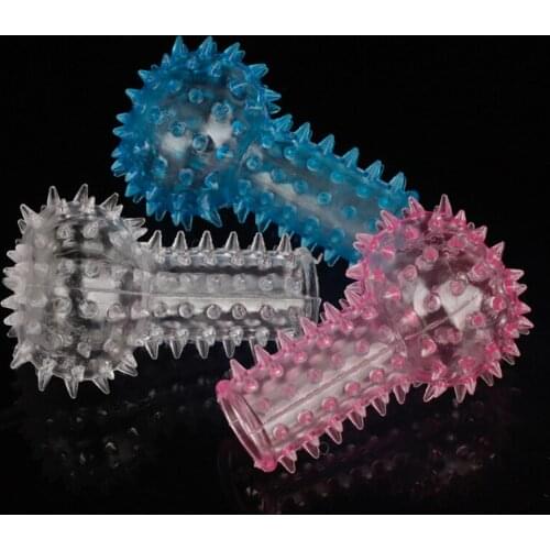 50pcs Penis Sleeves, Finger Condoms, Penis Exension Cock Rings G-Spot Stimulation Sex Adult Game Toys