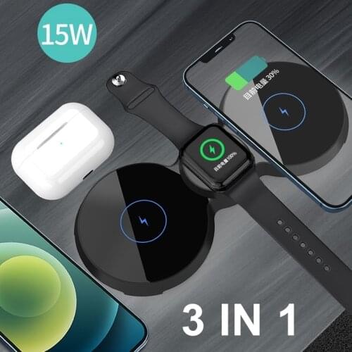 Tongdaytech 15W Car Qi Fast Wireless Charger for iPhone 8 X XS 11 Pro Max Cargador Inalambrico Car Holder for Samsung S10 S9 S8