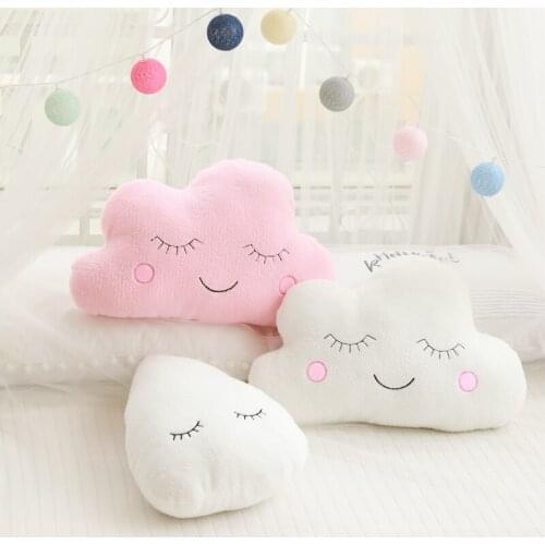 Moon Star Cloud-shaped Throw Pillow Bedroom Chair Decoration Seat Cushion Girl Gift Cute Plush Stuffed