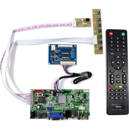 HD MI VGA AV Audio USB LCD Controller board for 8" 800x600 EJ080NA-05A LCD Screen