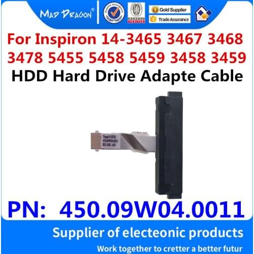 HDD Cable For Dell Inspiron 14-3465 3467 3468 3478 5455 5458 5459 3458 3459 laptop SATA Hard Drive Adapter wire 450.09W04.0011