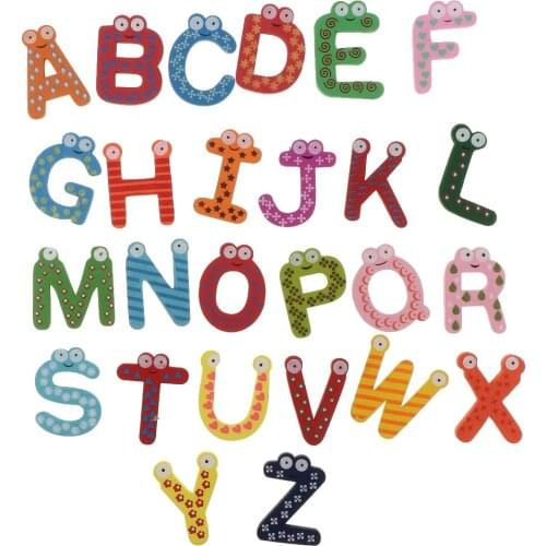 Magnet Letters for Educating Kids Preschool Learning Spelling Baby Counting Educational Alphabet Refrigerator Magnets
