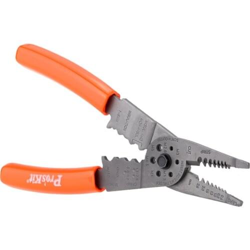 8PK-CT009 Multi-Purpose Pliers High Quality Crimping Tool Metric Size Wire Cutter Cable Stripper