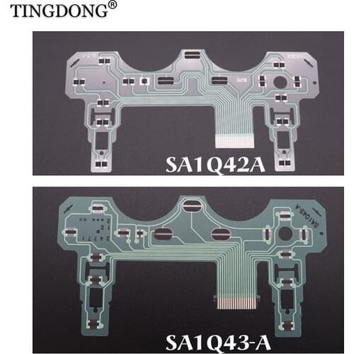 Circuit Board PCB Ribbon for Sony Playstation 2 for PS2 Controller Conductive Film Keypad flex Cable SA1Q42A SA1Q43-A