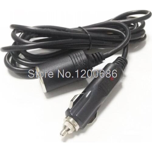 3M 15A 1.5MM2 12V/24V male female Extension car power supply wire harness for GPS Back Up Camera Car Cigarette