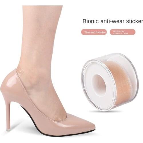 1 Pcs Women Foam Heel Tape High Heel Shoes Back Heel Blister Relieve First Aid Sticker Waterproof Wear-Resistant Patch Foot Pads