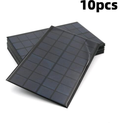 9V 333mA 3Watt 3W Solar Panel Standard Epoxy polycrystalline Silicon DIY Battery Power Charge Module Mini Solar Cell toy