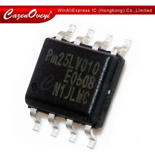 10pcs/lot PM25LV010 25LV010 SOP-8 In Stock