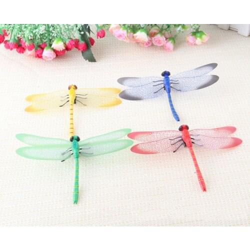 11.11 Vivid Multi Color dragonfly Fridge refrigerator Magnet for Home Decor wedding party gift
